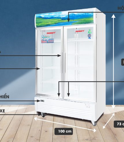 Tủ mát Sanaky Inverter 1000 lít VH-1009HP3