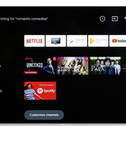 Android Tivi Aqua 75 inch 4K QLED LE75AQTS5UG