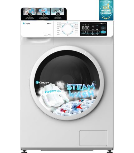 Máy Giặt Casper 10.5Kg Lồng Ngang Inverter WF-105I140BWC