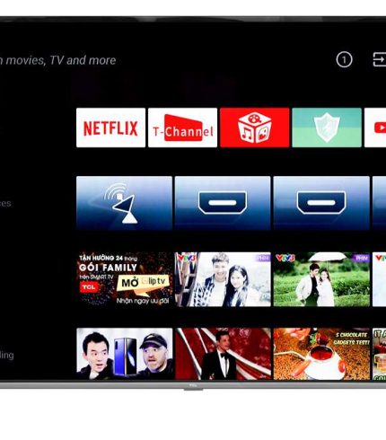 Android Tivi TCL 4K 55 inch L55P8 Mẫu 2019