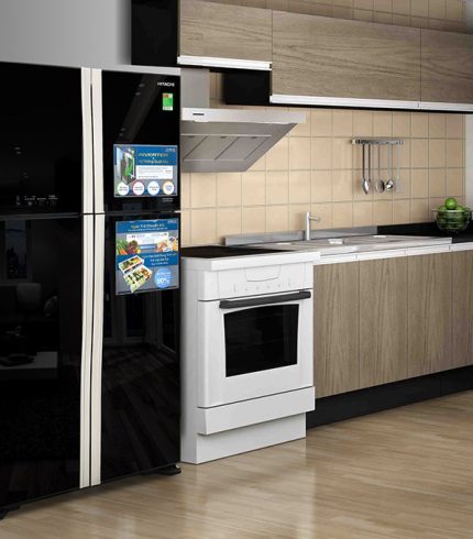 Tủ lạnh Hitachi Inverter 509 lít R-FW650PGV8 GBK